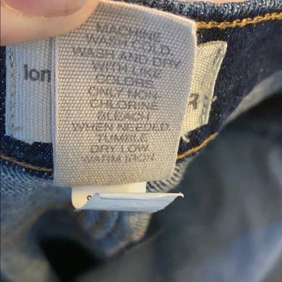 GAP Long and Lean dark wash denim jean - Picture 3 of 8